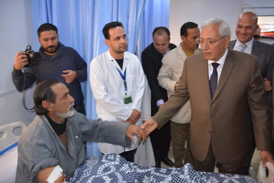 محافظ الدقهلية:منيه النصر المركزى 51 ماكينه غسيل كلوى وتبحث عن مرضى