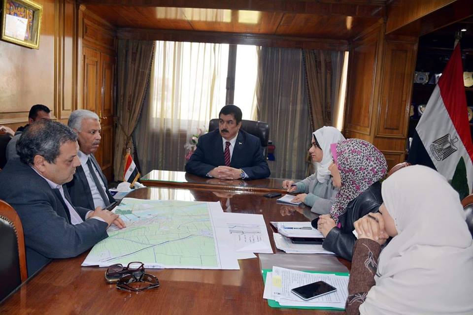 محافظ القليوبية يناقش سرعة الإنتهاء من إنشاء مخططات تفصيلية لقرى ومدن القليوبية