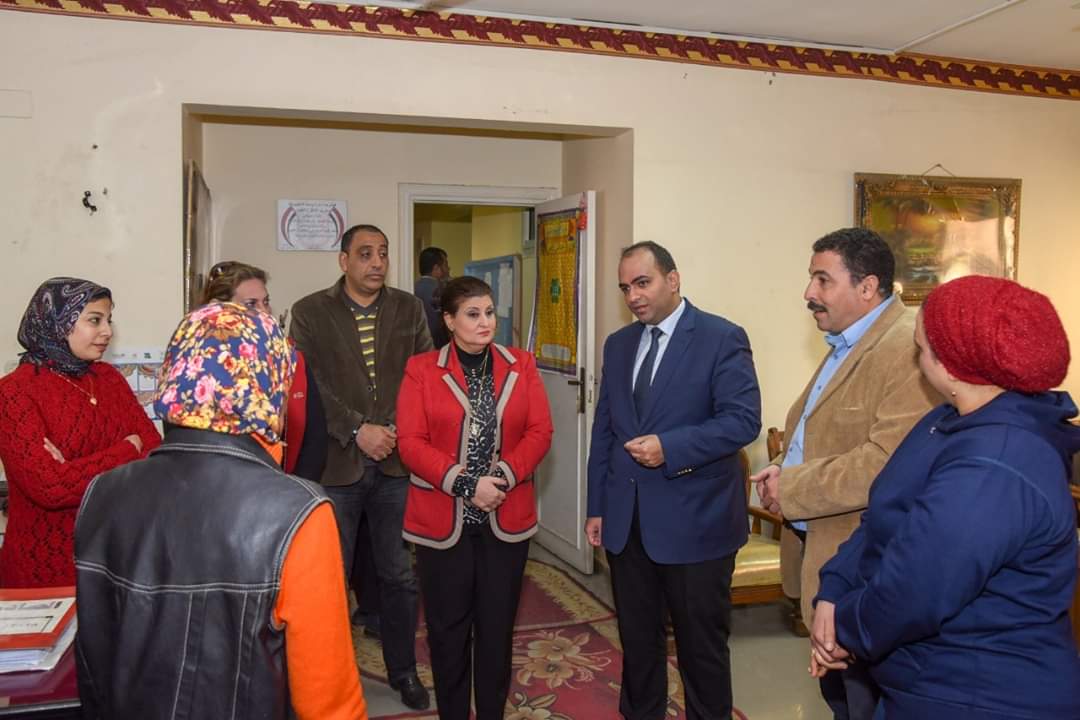 نائب محافط الإسكندرية يتفقد مديرية الشباب والرياضة