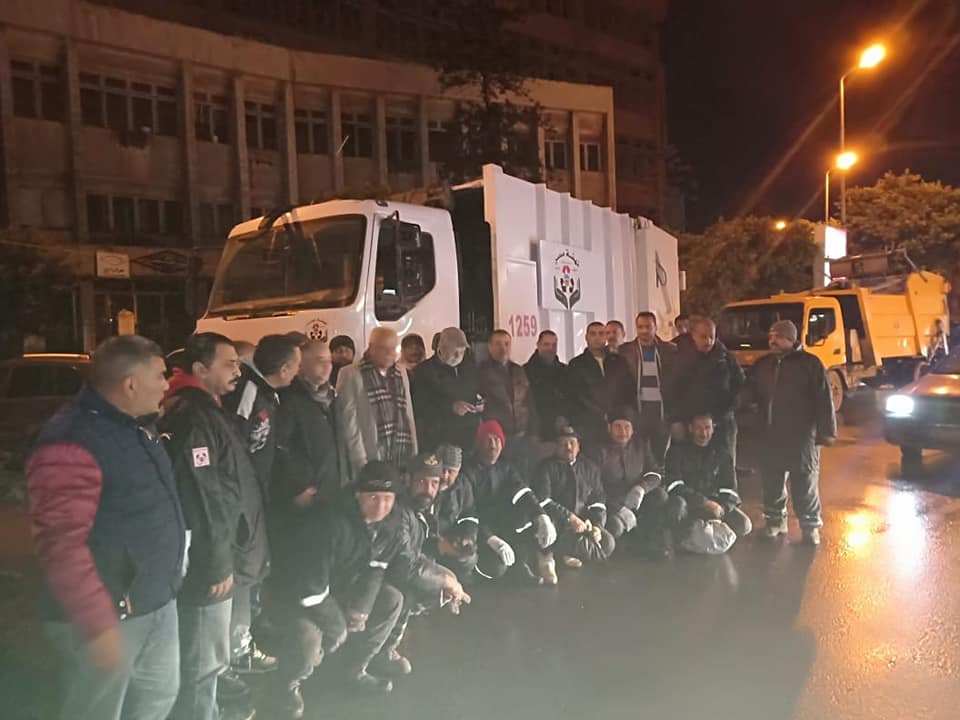 نهضة مصر تطلق اول تجربه للجمع المنزلى فى مواعيد محدده بمنطقة سموحه وترحيب من المواطنين