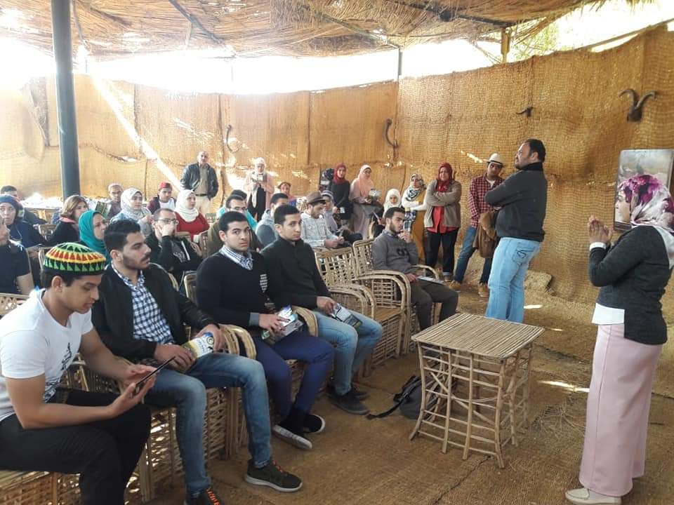 البيئة تنظم معسكرا بيئيا بمحمية سالوجا وغزال بأسوان استعدادا لمنتدى شباب إفريقيا