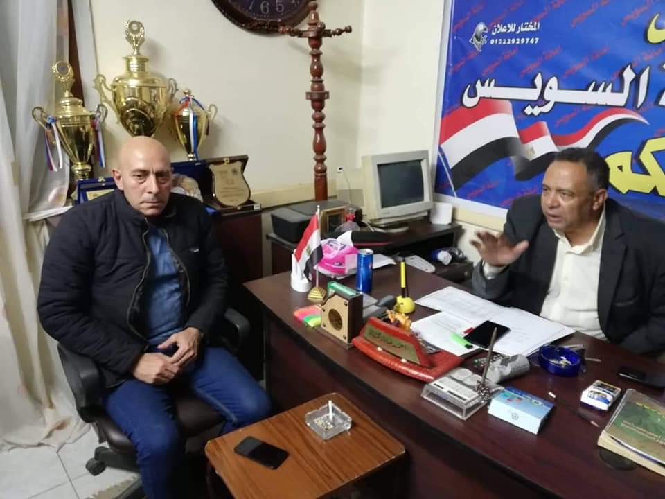 أمانة الإعلام بحزب الحركة الوطنية المصرية بالسويس تجتمع بحضور أمين عام المحافظة