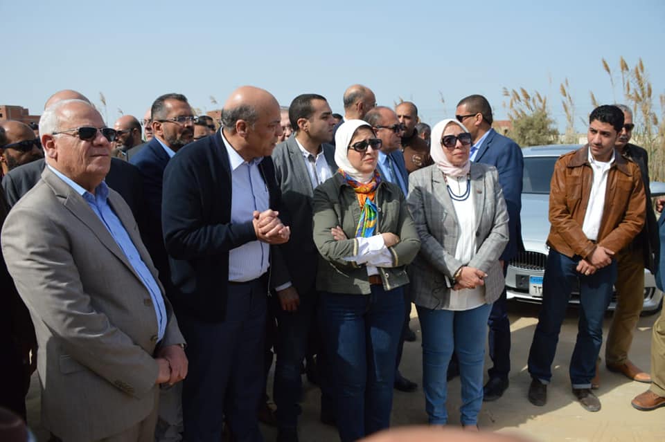 وزيرة الصحة تؤكد أن مستشفى ”بحر البقر” ستدخل الخدمة 30 يونيو القادم