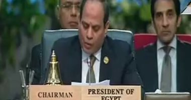 السيسي يؤكد أن بعض الدول تثير الفوضى بين جيرانها