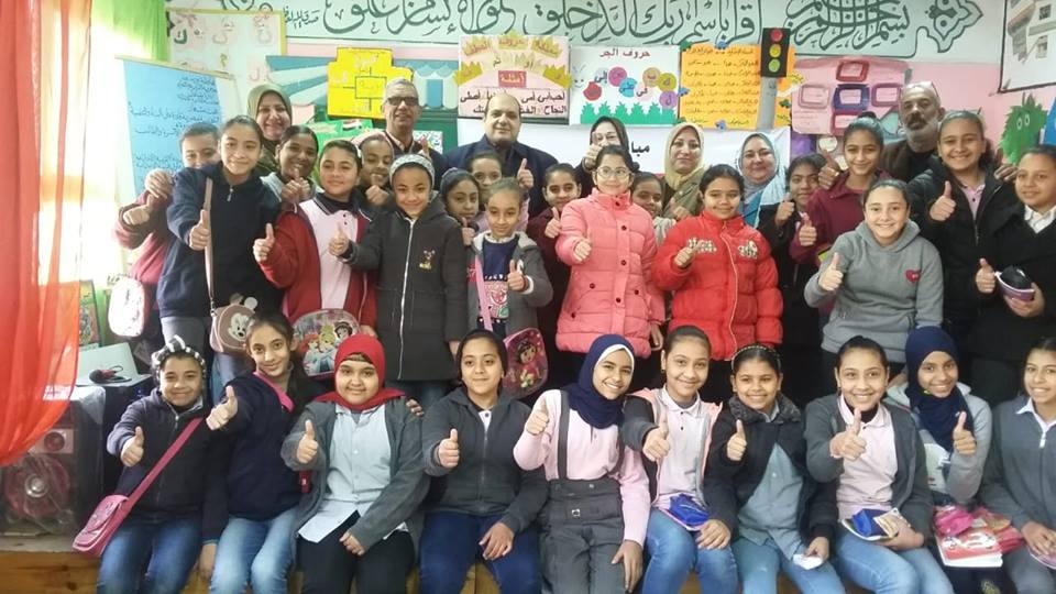 إعلام بورسعيد يواصل توعية طلاب المدارس بمبادرة لا للتنمر