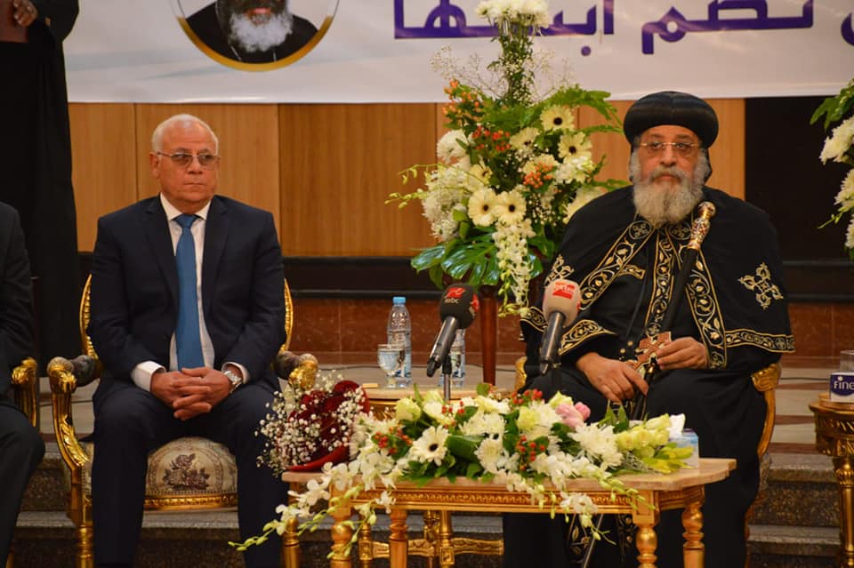 البابا تواضروس يعرب عن سعادته بزيارته لمحافظة بورسعيد