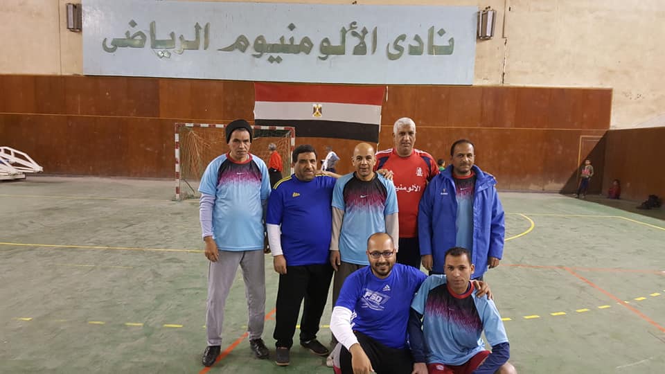 فوز المسابك والاداريه والبثق في اليوم التاسع لبطولة اللجنة النقابية بشركة مصر للالومنيوم 