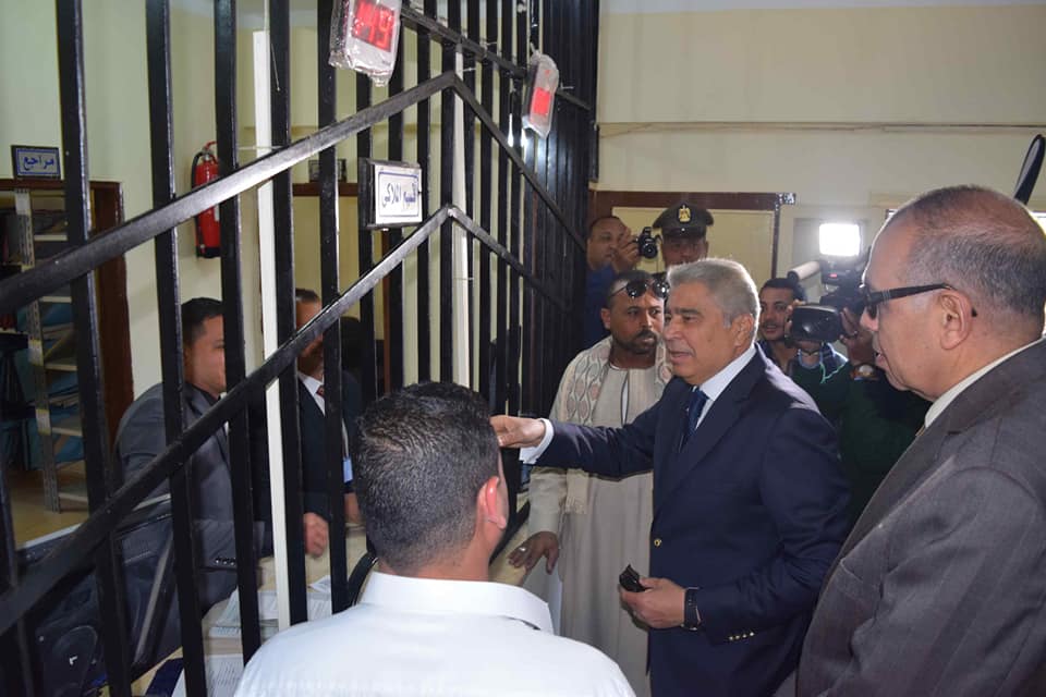 محافظ المنيا يفتتح وحدة مرور العدوة لخدمة المدينة و25 قرية تابعة