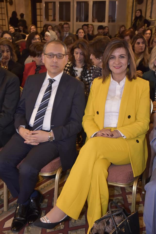وزيرة الهجرة تشارك في مؤتمر ”نساء على خطوط المواجهة 2019” في بيروت