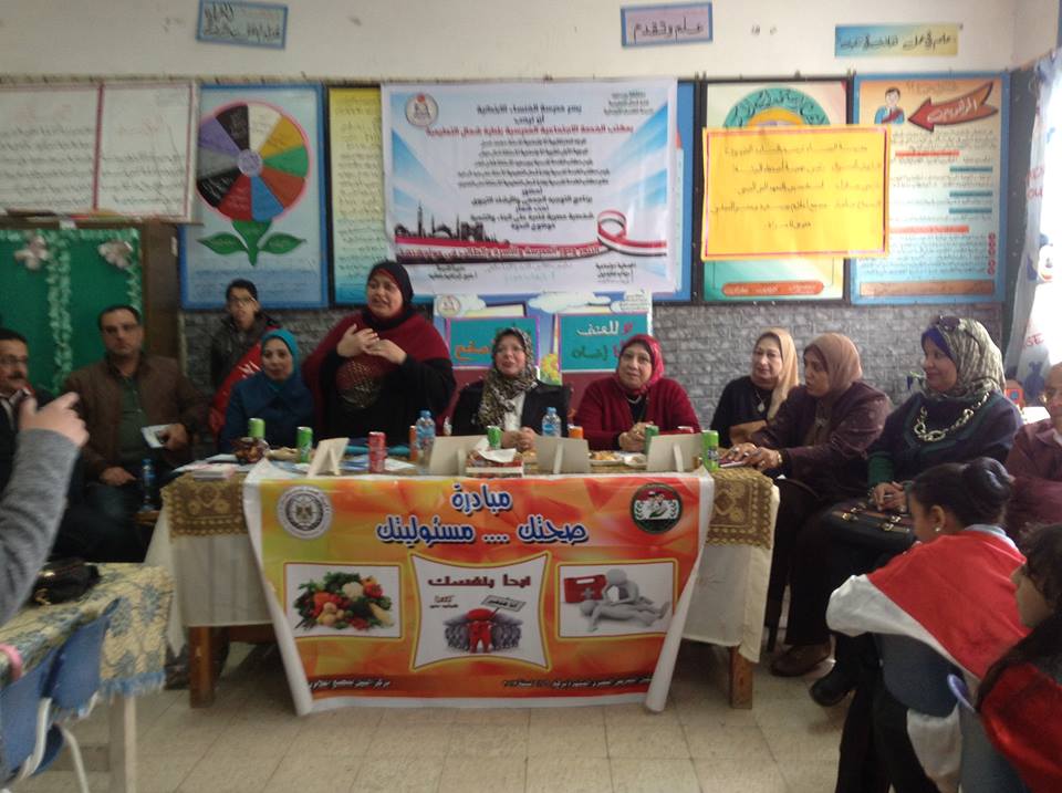 مجمع اعلام بورسعيد يواصل حملة  ” لا للتنمر ” بمدرسة الخنساء الابتدائية