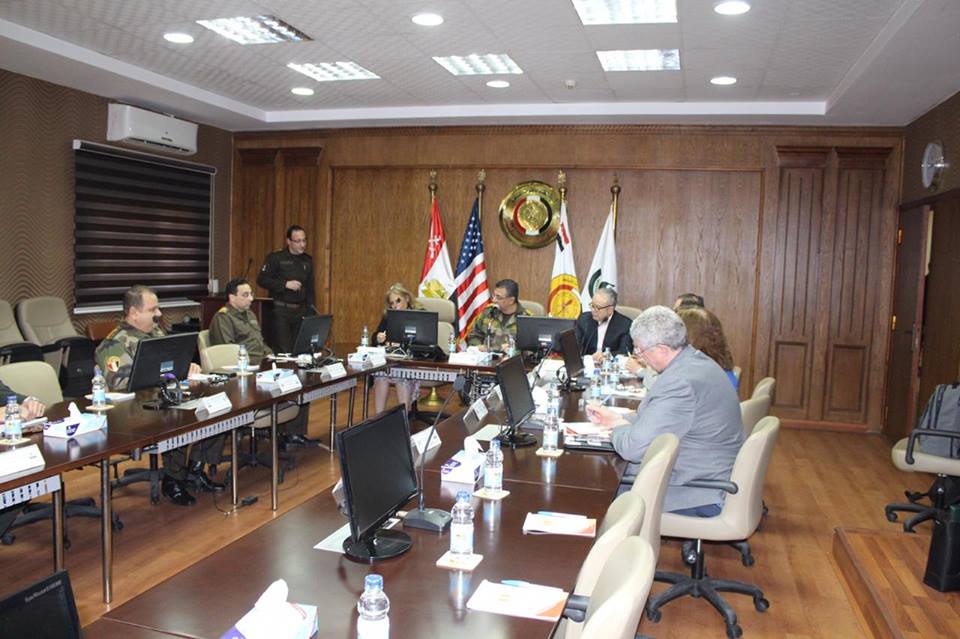 كلية الطب بالقوات المسلحة تستضيف وفد من جامعة ولاية ميتشجن الأمريكية