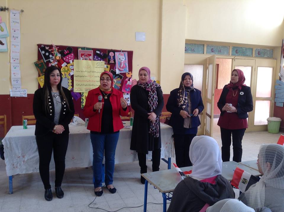 احتفالية مائة عام والمرأة المصرية بمجمع اعلام بورسعيد