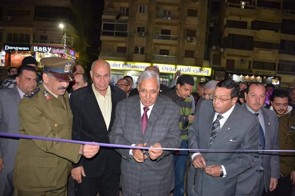 محافظ الدقهلية يفتتح أول جراج متحرك بالدقهلية