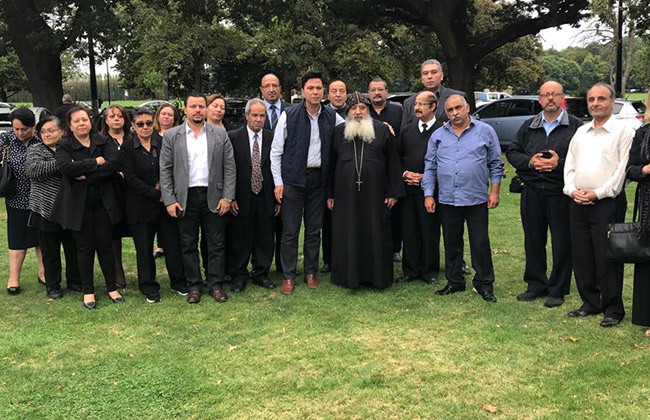 السفير المصري في نيوزيلندا يعزي أسر الضحايا ويزور المصابين