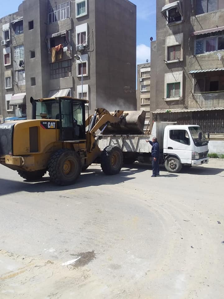 جهود الأجهزة التنفيذية ببورسعيد فى رفع كفاءة احياء المحافظة
