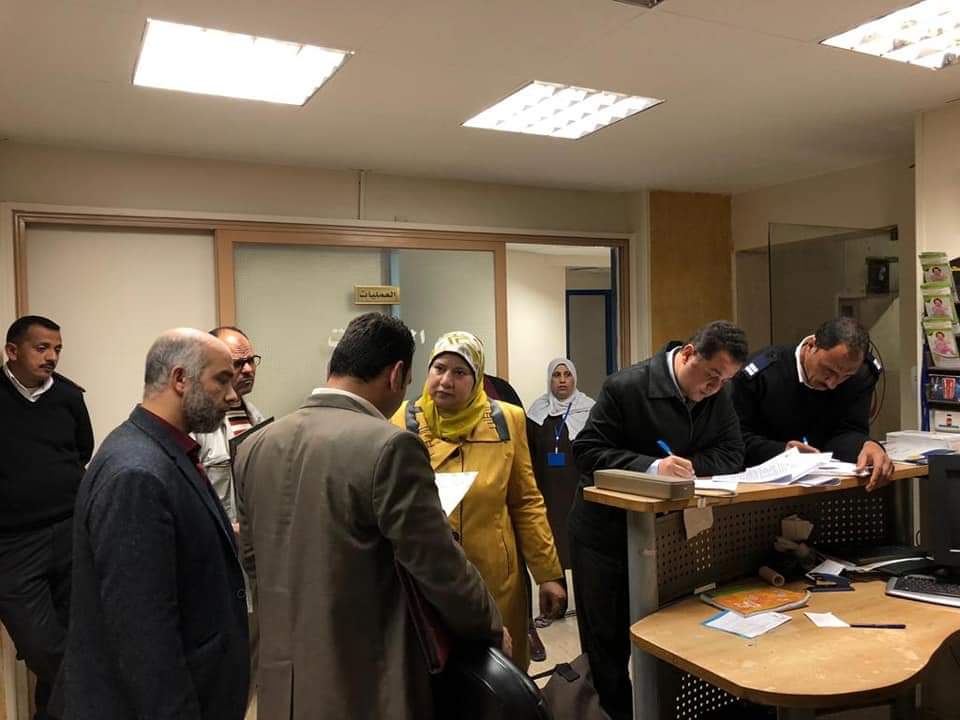 البيئة تشن حملة تفتيش مكبرة على عدد من المراكز الطبية والمستشفيات بحلوان