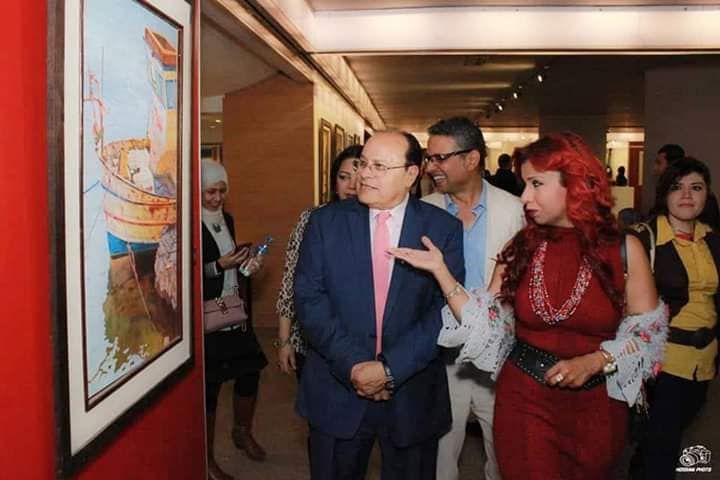 نجاح ساحق لمعرض الفن و الحضارة التابع للمنتدى العربي للفن التشكيلي