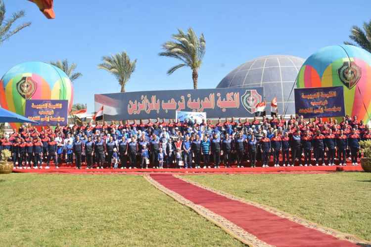 الكلية الحربية تشارك مؤسسة إبنى للفئات الخاصة وأطفال التوحد فى تنظيم ماراثون رياضى