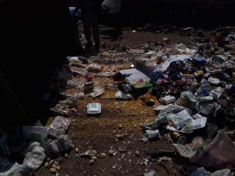 إعدام 500 كيلو أغذية فاسدة بمركز طما محافظة سوهاج