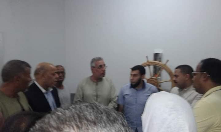 « رشاد » رئيس حزب مستقبل وطن يفتتح وحدة العلاج الطبيعى بوحدة الاشراف الغربية بقنا