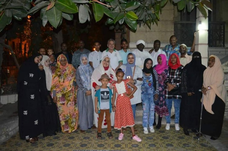مبادرة مصر والسودان أيد واحدة تقيم إفطار رمضان «لقمه هنيه » بدار الأدباء