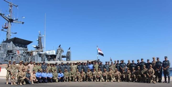 إنطلاق فعاليات التدريب البحرى المصرى الأمريكى المشترك