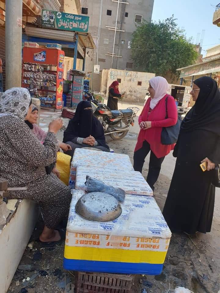 حملة " طرق الابواب " ينظمها فرع المجلس القومى للمرأة بمدن ومراكز وقرى كفر الشيخ