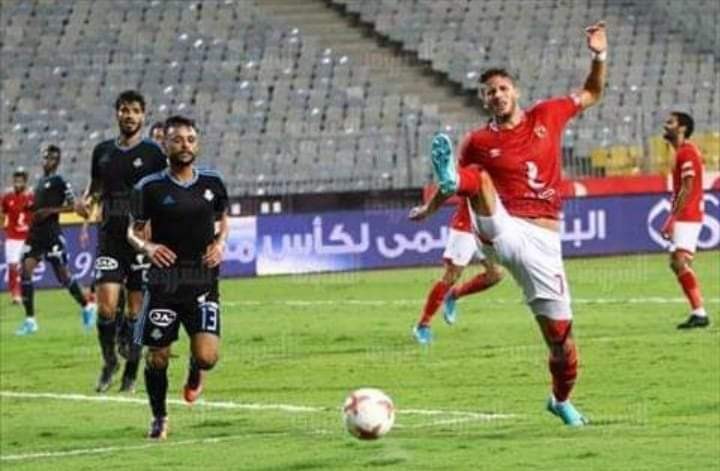 بهدف تراوري بيراميدز يطيح بالاهلي من كأس مصر