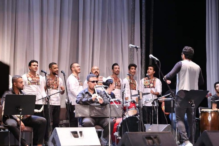 فريق عجم ضيوف شرف حفل الحاكى باند على مسرح معهد الموسيقى العربية