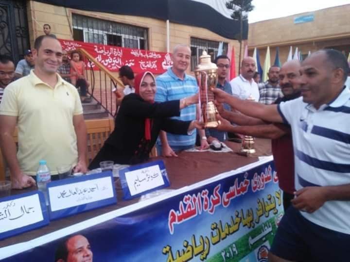 بنى سويف تفوز بكأس اللقاء المجمع بمعسكر بلطيم