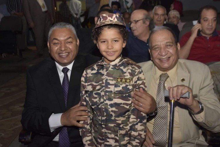 اللواء  عبدالحميد خليفة يشارك"محبي مصر"إحتفالاتها ب"نصر أكتوبر