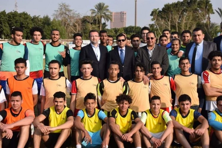 وزير الرياضة يشهد ختام اختبارات المشروع القومي لاكتشاف المواهب في كرة القدم