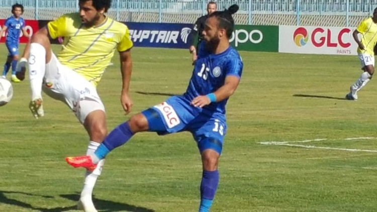 محمد الصباحى لاعب اسوان يتعاقد مع الاتحاد السكندرى