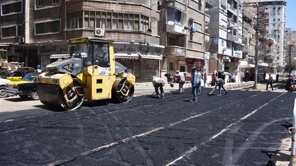 الإنتهاء من رفع كفاءة وإعادة تأهيل مزلقان ترام فلمنج بالإسكندرية