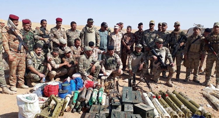 القوات العراقية تعثر على كدس للعتاد شمالي البلاد