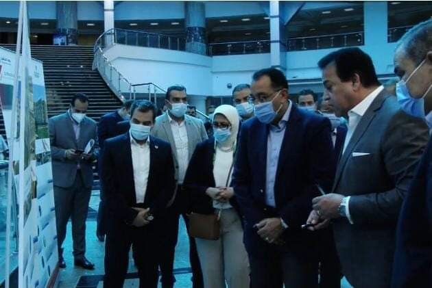رئيس الوزراء يتفقد الأعمال الإنشائية لمشروع  مركز علاج الأورام بكفر الشيخ