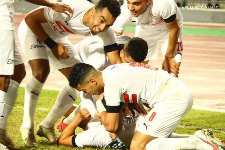 الزمالك بأداء رائع يفوز على سموحه بهدفين