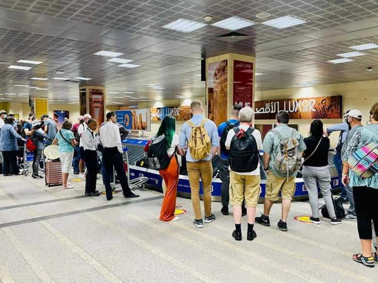 انطلاق أولى رحلات مصر للطيران بين شرم الشيخ والأقصر بعد توقف دام ٦ سنوات  ‎