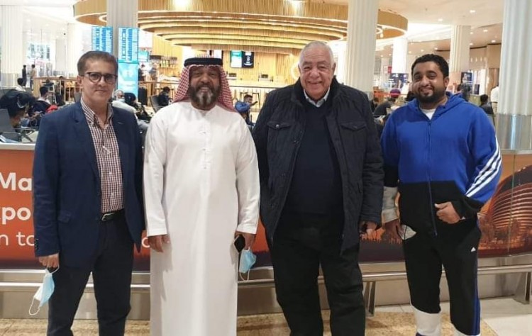 "فهيم" يصل الإمارات لبحث الاستعدادات النهائيه لبطولة" ليلة الابطال" في ابوظبي