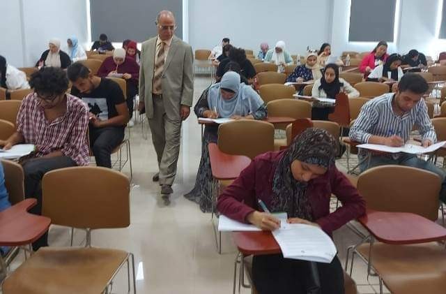 قيادات جامعة بدر فى القاهرة تتفقد امتحانات نهاية العام الأكاديمى