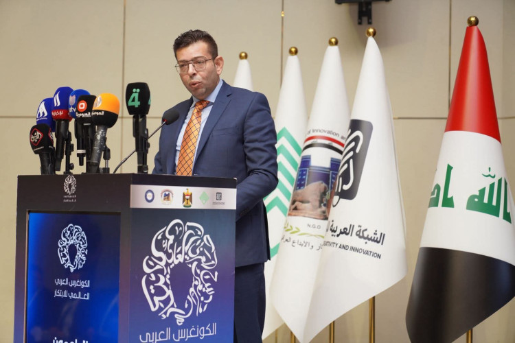 فهد العملة: بغداد تعلن انطلاق الميثاق العربي للابتكار وتحتضن مقر الكونغرس الدائم