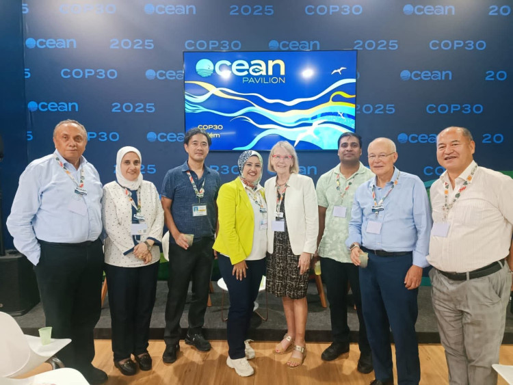 التعليم العالي : مركز الحد من المخاطر البحرية يشارك في إعداد "إعلان بليم للمحيط" خلال مؤتمر COP30 بالبرازيل