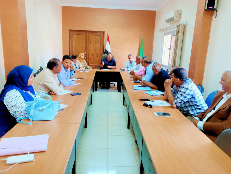 وكيل وزارة الزراعة بالفيوم يترأس الاجتماع الدوري لمديري الإدارات الزراعية