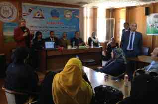 " ترشيد استهلاك المياه والحد من التلوث البيئى " بمجمع اعلام بورسعيد