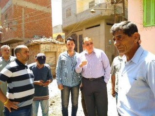محافظ الشرقية لن أغادر قرية أنشاص البصل إلا بعد التأكد و الإنتهاء من حل مشكلة الصرف الصحي