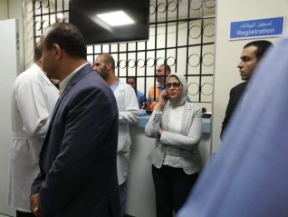 وزيرة الصحة تتوجه لمعهد ناصر لمتابعة مصابي حادث معهد الأورام