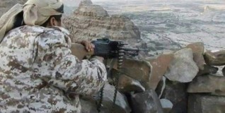 قوات اللواء الثالث حرس حدود تتقدم بجبال مديرية باقم شمال محافظة صعدة