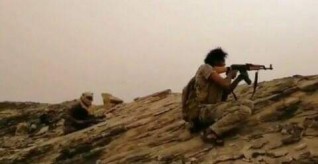 قوات اللواء الثالث حرس حدود تحرر عددا من المواقع وتوقع قتلى وجرحى من المليشيا الحوثية