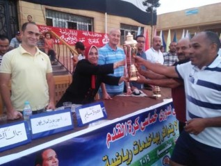 بنى سويف تفوز بكأس اللقاء المجمع بمعسكر بلطيم