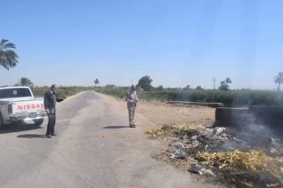 حملات  للنظافة وضبط  المخالفات بمركز أبوقرقاص بالمنيا
